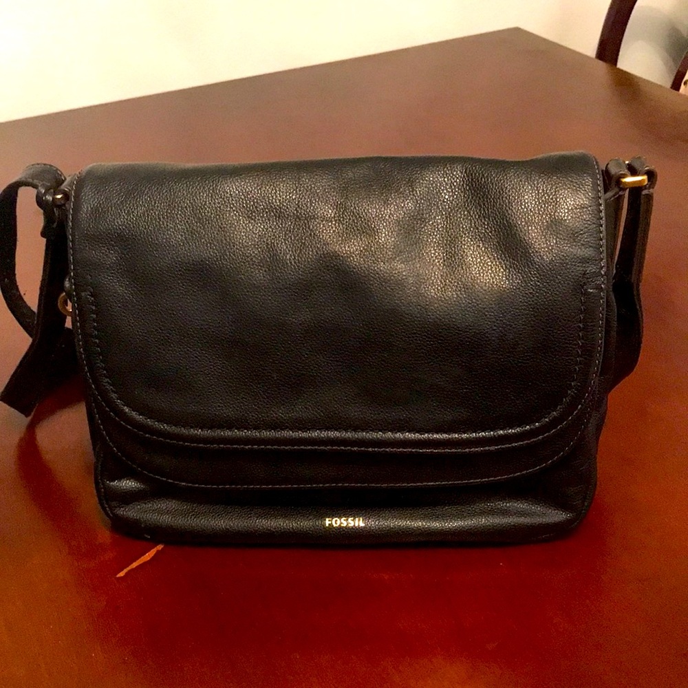Fossil Black Handbag Purse